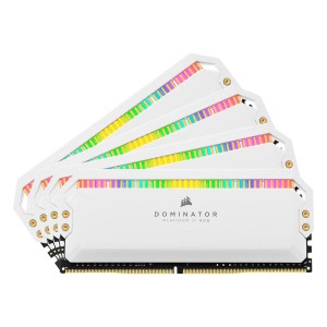 CORSAIR Dominator Platinum RGB 32GB (4x8GB) DDR4 4000MHz CL19 Beyaz Pc Ram