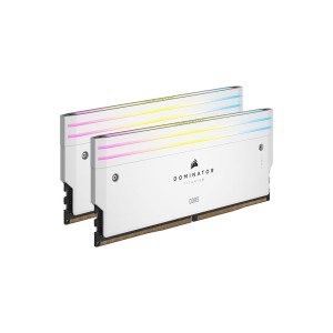 CORSAIR DOMINATOR TITANIUM RGB 96GB (2x48GB) DDR5 6000Mhz CL30 AMD EXPO Beyaz Ram-CMP96GX5M2B6000Z30W