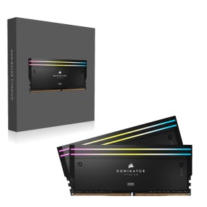 CORSAIR DOMINATOR TITANIUM RGB 96GB (2x48GB) DDR5 6600Mhz CL32 XMP Ram-CMP96GX5M2B6600C32