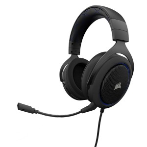 CORSAIR HS50 PRO STEREO Mavi Mikrofonlu Gaming Kulaklık