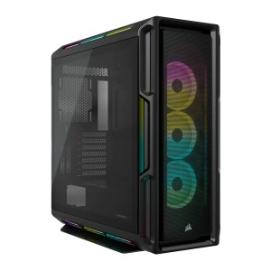 CORSAIR iCUE 5000T RGB CC-9011230-WW Temperli Camlı Mid-Tower ATX Siyah Bilgisayar Kasası