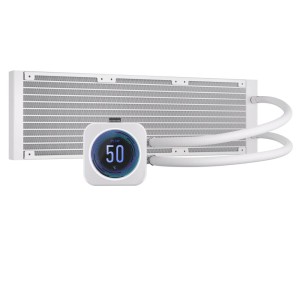 Corsair iCUE H150i ELITE LCD XT (CW-9060077-WW) LCD Ekranlı 360mm Beyaz İşlemci Sıvı Soğutucusu