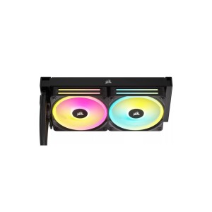 CORSAIR iCUE LINK H100i RGB AIO 240mm 2xQX120 RGB  Fanlı Sıvı İşlemci Soğutucu -CW-9061001-WW