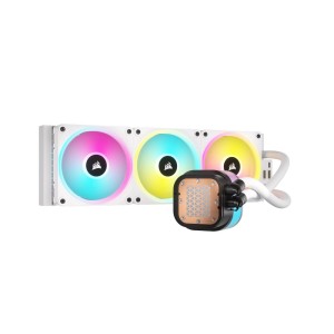 CORSAIR iCUE LINK H150i RGB AIO White 360mm 3xQX120 RGB Beyaz Fanlı Sıvı İşlemci Soğutucu-CW-9061006-WW