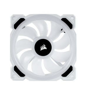 CORSAIR LL120 3 x 120mm RGB Beyaz Fan - NODE CORE Kontrolcü
