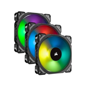CORSAIR ML120 PRO ARGB 3 x 120mm Manyetik Levitasyon Fan - NODE CORE Kontrolcü