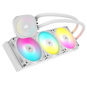 CORSAIR NAUTILUS 360 RS ARGB RS120 ARGB Fanlı 360mm Beyaz Sıvı İşlemci Soğutucu-CW-9060095-WW