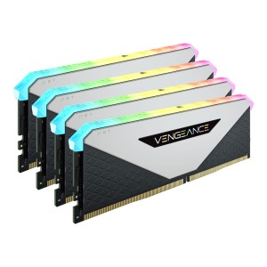 CORSAIR VENGEANCE RGB 32GB (4x8GB) DDR4 3200 MHz CL16 Beyaz Pc Ram