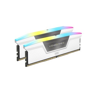 CORSAIR Vengeance RGB 32GB (2x16GB) 6000MT/s DDR5 CL30 EXPO/XMP Uyumlu Beyaz Ram-CMH32GX5M2B6000Z30W