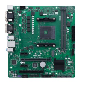 ASUS PRO A520M-C/CSM AMD A520 Soket AM4 DDR4 4400Mhz mATX Anakart