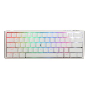 DUCKY ONE 3 MINI Mekanik Brown Switch Türkçe Beyaz RGB LED Gaming Klavye