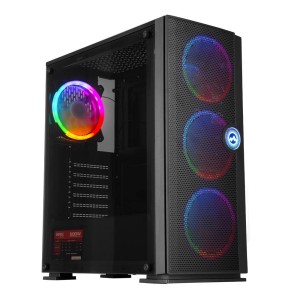 Everest KASTRA 500W Siyah 120mm Rainbow Fanlı Kasa