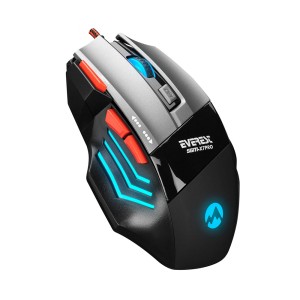 Everest SGM-X7 PRO Silver 7200 Dpi 2in1 Makrolu Gaming Mouse + Gaming Mouse Pad