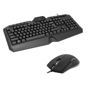 FRISBY FK-4865QU Usb Işıklı Kablolu Gaming Klavye Mouse Set