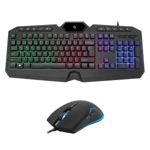 FRISBY FK-4865QU Usb Işıklı Kablolu Gaming Klavye Mouse Set