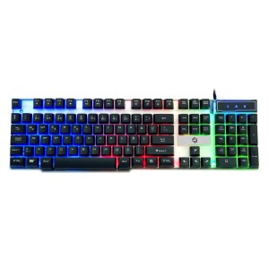 FRISBY FK-G508QU 3 Renkli Siyah Gaming Klavye