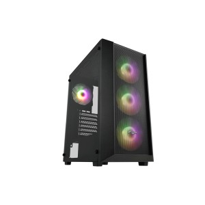 FSP CMT218B+Hydro K PRO 850W 80PLUS Bronze ATX3.0 PCIe5.0 Rainbow Fanlı ATX Mid Tower Gaming Kasa