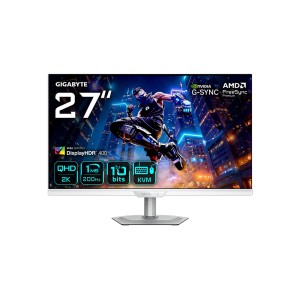 GIGABYTE 27” M27Q2 QD ICE 200Hz 1ms GTG SS IPS 2560x1440(QHD) G-Sync Pivot Beyaz Gaming Monitör