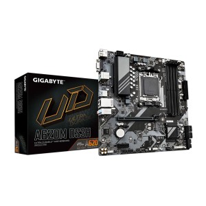 GIGABYTE A620M-DS3H A620 Soket AM5 DDR5 6400MHz (O.C.) M.2 mATX Anakart