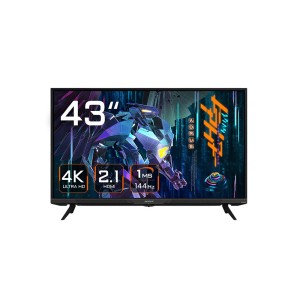 GIGABYTE Aorus FV43U 43" 144Hz 1Ms UHD VA Free Sync Gaming Monitör