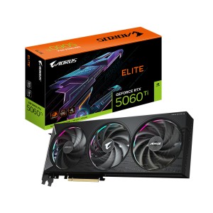 GIGABYTE AORUS GeForce RTX 5060 Ti ELITE 16G 16GB GDDR7 DLSS 4 128Bit GV-N506TAORUS E-16GD NVIDIA Ekran Kartı