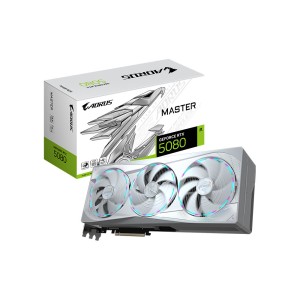 GIGABYTE AORUS GeForce RTX 5080 MASTER ICE 16G GDDR7 16GB 256Bit DLSS 4 NVIDIA Ekran Kartı