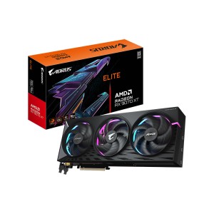 GIGABYTE AORUS Radeon RX 9070 XT ELITE 16GB RGB Halo 256Bit AMD Ekran Kartı-GV-R9070XTAORUS E-16GD