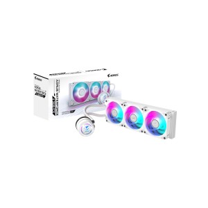 GIGABYTE AORUS WATERFORCE II 360 ICE 3xARGB Fanlı 360mm Beyaz Sıvı işlemci Soğutucusu