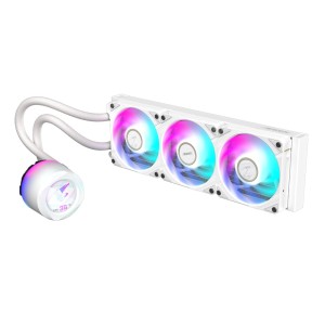 GIGABYTE AORUS WATERFORCE X II 360 ICE 360mm ARGB Fanlı Beyaz Sıvı işlemci Soğutucusu