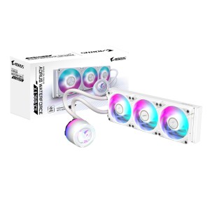 GIGABYTE AORUS WATERFORCE X II 360 ICE 360mm ARGB Fanlı Beyaz Sıvı işlemci Soğutucusu