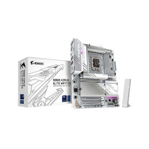 GIGABYTE B860 AORUS ELITE WIFI7 ICE Intel B860 Soket 1851 9200Mhz DDR5 ATX Anakart