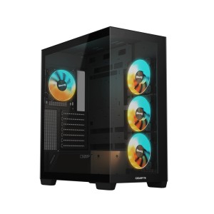 GIGABYTE C500 PANORAMIC STEALTH 4 x ARGB Fanlı Temperli Camlı Mid Tower GB-C500P ST Bilgisayar Kasası
