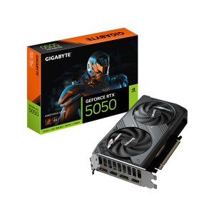 GIGABYTE GeForce RTX 5050 WINDFORCE OC 8G GDDR6 8GB 128Bit DLSS 4 NVIDIA Ekran Kartı-GV-N5050WF2OC-8GD
