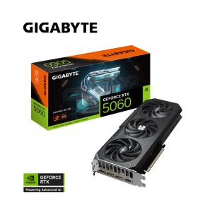 GIGABYTE GeForce RTX 5060 GAMING OC 8G GDDR7 8GB 128Bit DLSS 4 GV-N5060GAMING OC-8GD NVIDIA Ekran Kartı