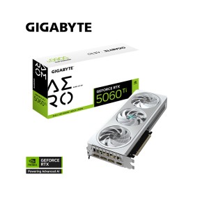 GIGABYTE GeForce RTX 5060 Ti AERO OC 8G GDDR7 8GB 128Bit DLSS 4 GV-N506TAERO OC-8GD NVIDIA Ekran Kartı