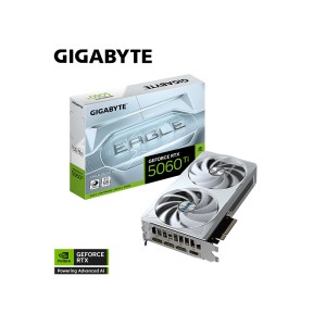 GIGABYTE GeForce RTX 5060 Ti EAGLE OC ICE 8G GDDR7 8GB 128Bit DLSS 4 GV-N506TEAGLEOC ICE-8GD NVIDIA Ekran Kartı