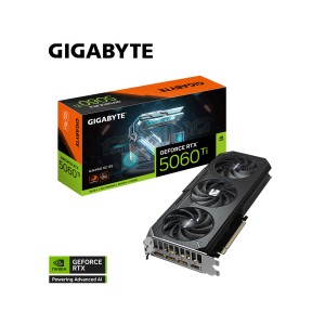 GIGABYTE GeForce RTX 5060 Ti GAMING OC 8G GDDR7 8GB 128Bit DLSS 4 GV-N506TGAMING OC-8GD  NVIDIA Ekran Kartı