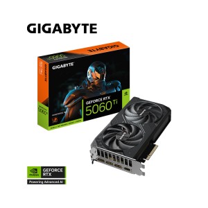 GIGABYTE GeForce RTX 5060 Ti WINDFORCE 16G 128Bit GDDR7 16GB DLSS 4 GV-N506TWF2-16GD NVIDIA Ekran Kartı