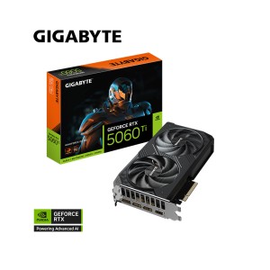 GIGABYTE GeForce RTX 5060 Ti WINDFORCE OC 16G GDDR7 16GB 128Bit DLSS 4 GV-N506TWF2OC-16GD NVIDIA Ekran Kartı