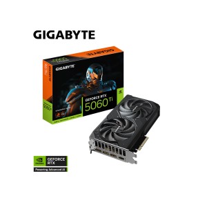 GIGABYTE GeForce RTX 5060 Ti WINDFORCE OC 8G GDDR7 8GB 128Bit DLSS 4 GV-N506TWF2OC-8GD NVIDIA Ekran Kartı
