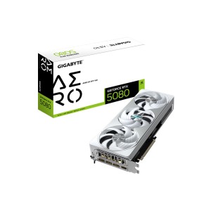 GIGABYTE GeForce RTX 5080 AERO OC 16G GDDR7 16GB 256Bit DLSS 4 NVIDIA Ekran Kartı