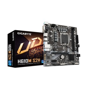 GIGABYTE H610M S2H DDR5 Intel H610 Soket LGA1700 DDR5 5600Mhz mATX Anakart