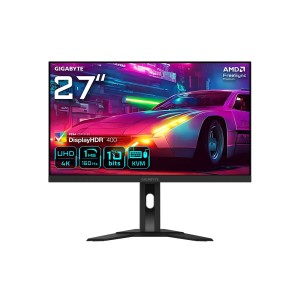 GIGABYTE M27UA 27” 160Hz 1ms SS IPS 4K 3840x2160 (UHD) HDR400 Pivot Gaming Monitör