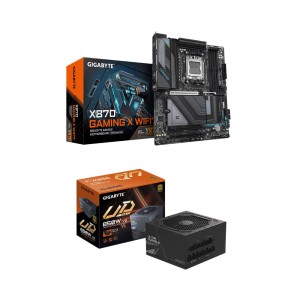 GIGABYTE X870 GAMING X WIFI7+GP UD850GM PG5 V2 850W 80Plus Gold Güç Kaynağı PSU Anakart Bundle