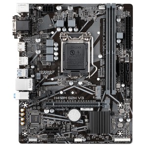 GIGABYTEH410M S2H V3 Intel H410 Soket 1200 DDR4 2666MHz M.2 mATX Anakart