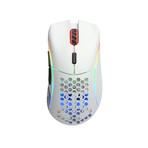 Glorious Model D 19000DPI Mat Beyaz RGB Kablosuz Gaming Mouse