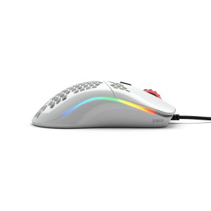 Glorious Model O Minus 12000DPI Mat Beyaz Kablolu Gaming Mouse