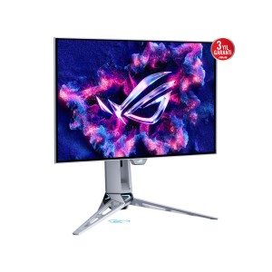 ASUS ROG Swift OLED PG27AQWP-W 27" 0,02ms (GTG) 2K-540Hz/HD-720Hz G-SYNC OLED Gaming Beyaz Monitör