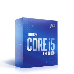 INTEL Core i5 10600K Soket 1200 10. Nesil 4.10GHz 12MB Önbellek 14nm İşlemci