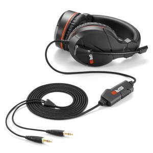 Kablolu Mikrofonlu Kulak Üstü Siyah Gaming Kulaklık